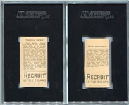 T207 Lot of 2 SGC AUT's