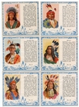 T129 Red Man Indian Chiefs Lot of 16