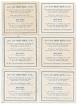 T129 Red Man Indian Chiefs Lot of 16