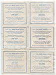 T129 Red Man Indian Chiefs Lot of 16