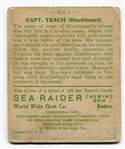 R124 Sea Raiders #1 Capt. Teach (Blackbeard) 