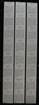 R184-2 W. S. & Co. Indian Chiefs Complete Set of 24 In 3 Original Strips
