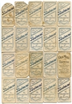 T206 Lot of 50 Different With HOFers & Southern Leaguers