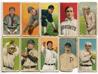 T206 Lot of 50 Different With HOFers & Southern Leaguers