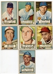 1952 Topps Lot of 16 Different Mid Grade Cards