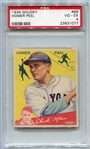 1934 Goudey #88 Homer Peel PSA 4