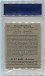 1939 Play Ball #56 Hank Greenberg PSA 5