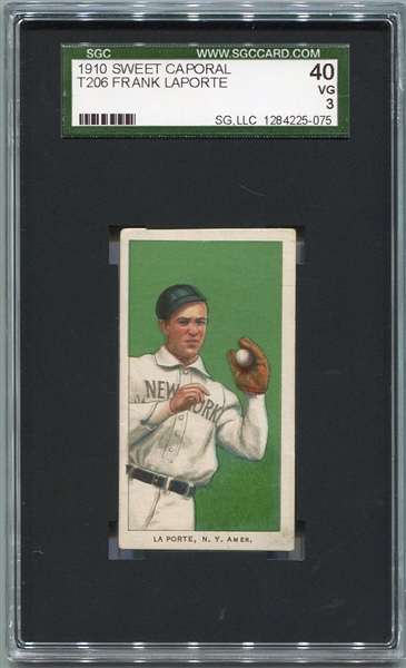 T206 Frank Laporte SGC 40