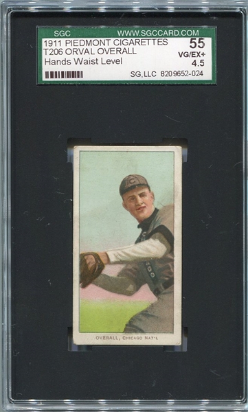 T206 Orval Overall Hands Waist Level SGC 55