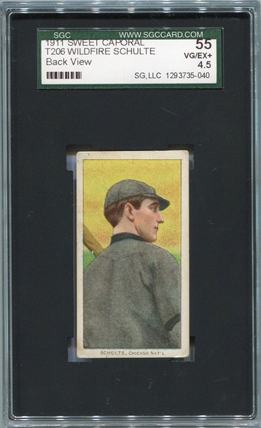 T206 Wildfire Schulte Back View SGC 55