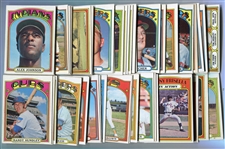 1972 Topps Baseball Partial Set of 480 Different