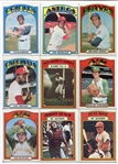 1972 Topps Baseball Partial Set of 480 Different