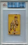 W-UNC 1916-20 Big Head Strip Card #20 George Sisler BVG AUT