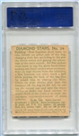 1935 Diamond Stars #34 Stan Hack Autographed PSA/DNA Certified Authentic