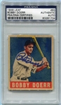 1948 Leaf #83 Bobby Doerr Autographed PSA/DNA Certified Authentic