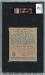 1949 Bowman #85 Johnny Mize Autographed SGC/J. Spence AUTH