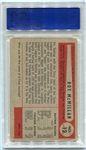 1954 Bowman #12 Roy McMillan Autographed PSA/DNA Certified Authentic