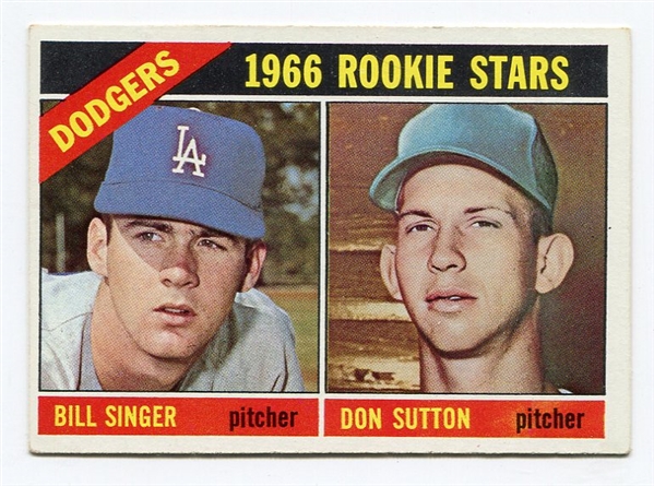 1966 Topps #288 Don Sutton Rookie Card VG/EX