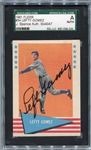 1961 Fleer #34 Lefty Gomez Autographed SGC/J. Spence AUTH