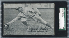 1921 Exhibits George Sisler SGC 40