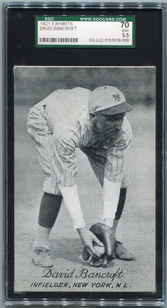 1921 Exhibits David Bancroft SGC 70
