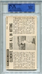 1964 Topps Giants #11 Bob Clemente PSA 7