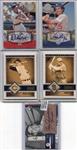 2002-2004 Upper Deck Autographed & Game Used Bat Cards Lot of 5