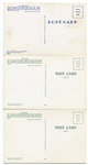 1953-55 Dormand Postcards Lot of 3