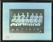 1925 Peoria Baseball Team Framed Photo