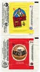 1970's Topps & Fleer Wax Wrapper Lot Baseball, Basketball & Football of 26
