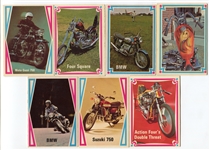 1972 Street Chopper Hot Bike Partial set of 54 Different EX to NRMT