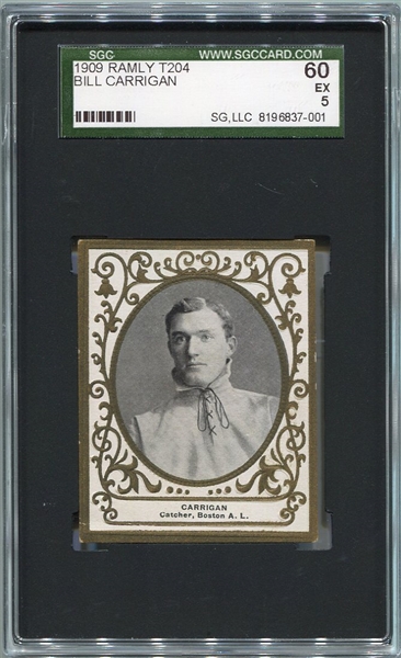 T204 Bill Carrrigan Boston AL SGC 60