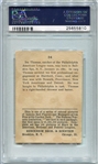 E145-1 1914 Cracker Jack #34 Ira Thomas, Philadelphia A's PSA 2