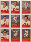 1963 Fleer Football Complete Set Nrmt to Nrmt/Mt