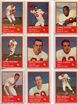 1963 Fleer Football Complete Set Nrmt to Nrmt/Mt