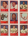 1963 Fleer Football Complete Set Nrmt to Nrmt/Mt