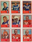 1963 Fleer Football Complete Set Nrmt to Nrmt/Mt