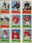 1962 Fleer Football Complete Set of 88 Exmt-Nrmt