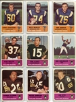 1962 Fleer Football Complete Set of 88 Exmt-Nrmt