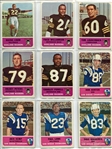 1962 Fleer Football Complete Set of 88 Exmt-Nrmt