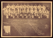1948 Spokane Indians Premium With Dolph Camilli