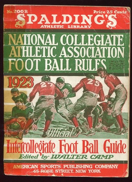 1923 Spaldings National Collegiate Football Guide
