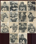1948 Bowman Football Lot of 30 Different