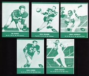 1961 Lake to Lake Dairy Green Bay Packers Lot of 14 Nrmt/Mt