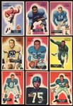 1955 Bowman Football Lot of 20 Different 