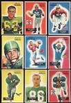 1955 Bowman Football Lot of 20 Different 