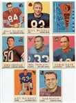 1959 Topps Football Lot of 17 Different Nrmt+/- With HOFers