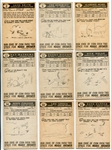 1959 Topps Football Lot of 17 Different Most Nrmt+/- W/HOFers