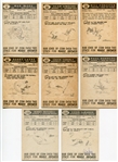 1959 Topps Football Stars & HOFer Card Lot 8 Different 
