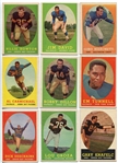 1958 Topps Football Lot of 18 Different With HOFers